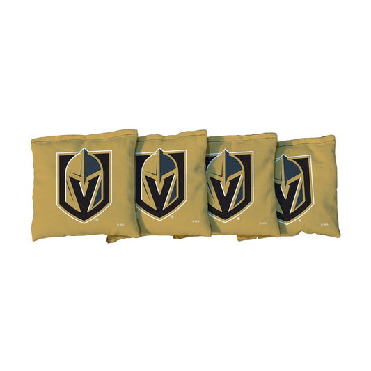Vegas Golden Knights Gold Cornhole Bags