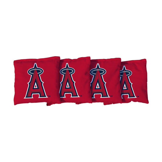 Los Angeles Angels Red Cornhole Bags