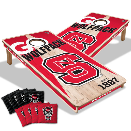NC State Wolfpack 2x4 Pro Cornhole Boards