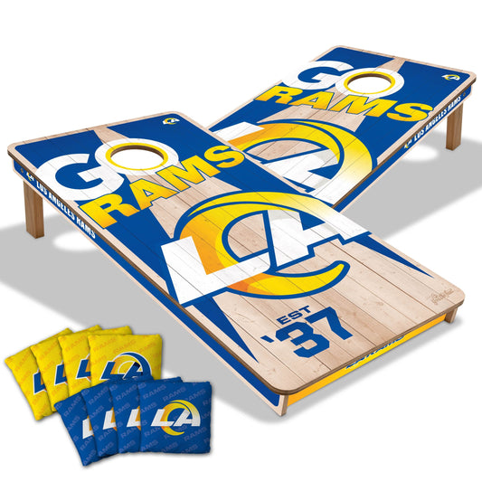 Los Angeles Rams 2x4 Pro Cornhole Boards