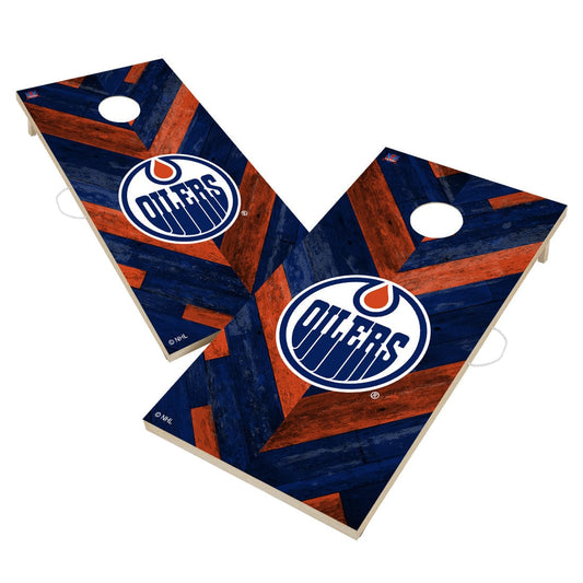 Edmonton Oilers Cornhole Board Set
