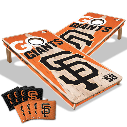 San Francisco Giants 2x4 Pro Cornhole Boards