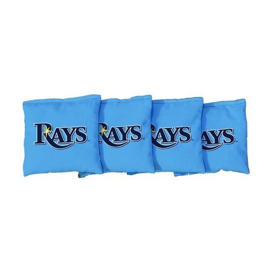Tampa Bay Rays Light Blue Cornhole Bags