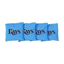 Tampa Bay Rays Light Blue Cornhole Bags
