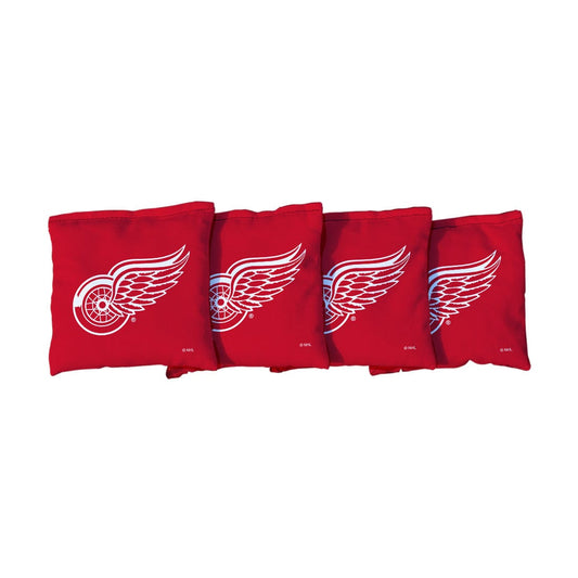 Detroit Red Wings Red Cornhole Bags