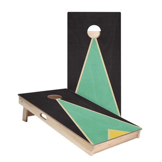 Retro Triangle #1 Cornhole Boards