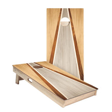 Full Grey Triangle Cornhole Boards

