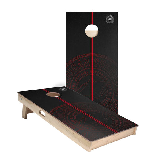 ACA Red Stripes Cornhole Boards