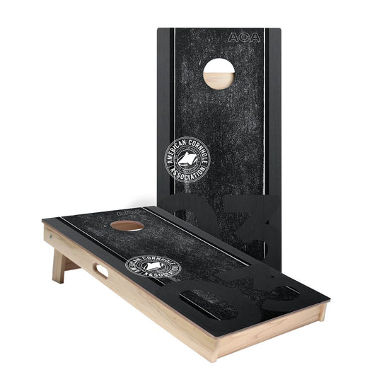 ACA Black Grunge Cornhole Boards