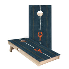 Coastal Lobster Lines Cornhole Boards
