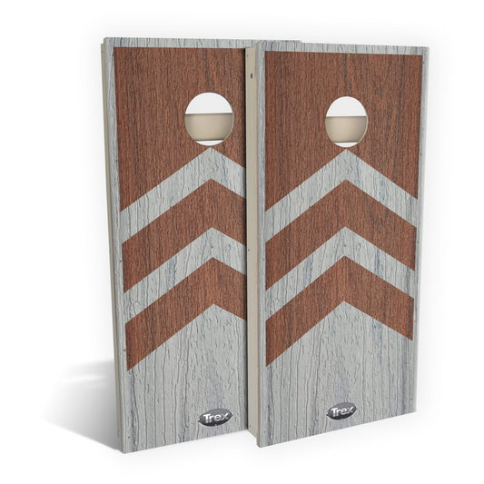 Trex Foggy Wharf Hatteras Arrows All-Weather Cornhole Set