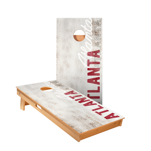 Atlanta Football Vintage Gameday Cornhole Boards