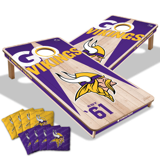 Minnesota Vikings 2x4 Pro Cornhole Boards