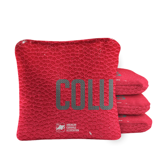 Columbus Campus Gameday Synergy Pro Cornhole Bags Red