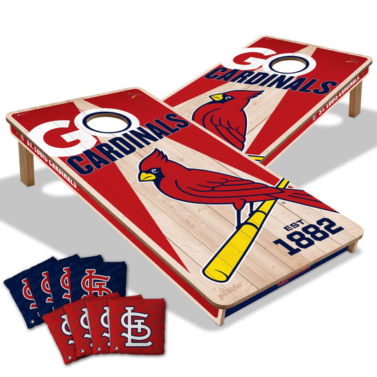 St Louis Cardinals 2x4 Pro Cornhole Boards