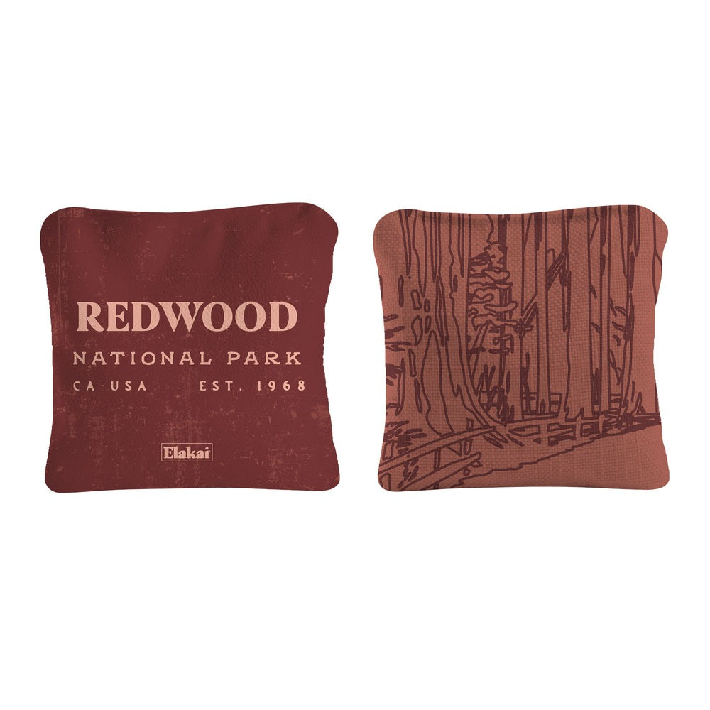 Redwoods Dual Sided Pro Cornhole Bags #4