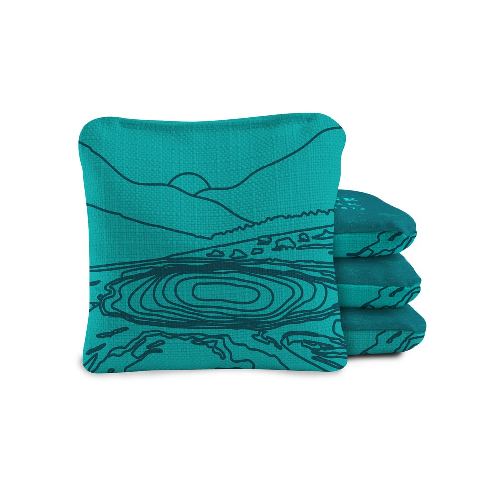 Yellowstone Dual Sided Pro Cornhole Bags #4