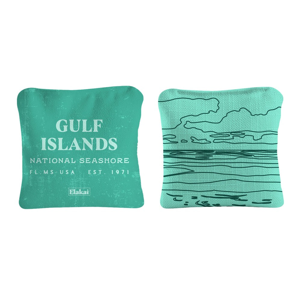 Gulf Islands Shore Dual Sided Pro Cornhole Bags #4