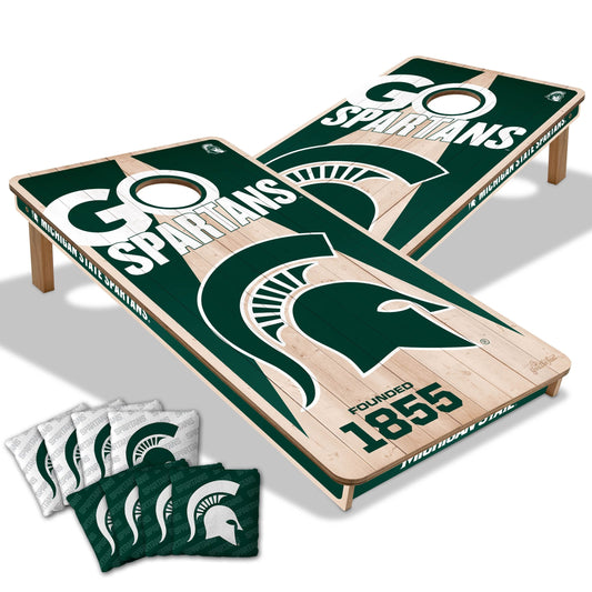 Michigan State Spartans 2x4 Pro Cornhole Boards