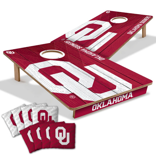 Oklahoma Sooners 2x3 Tailgate Cornhole Boards