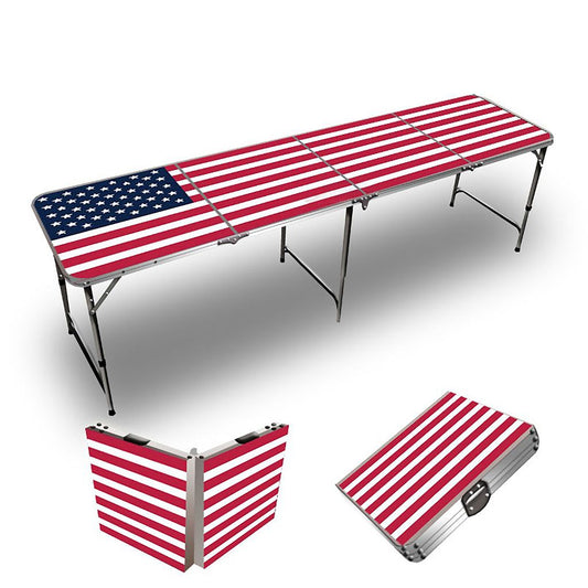 USA Flag Beer Pong Table