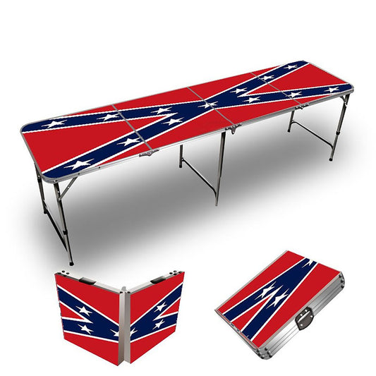 Rebel Flag Beer Pong Table