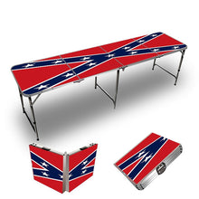 Rebel Flag Beer Pong Table
