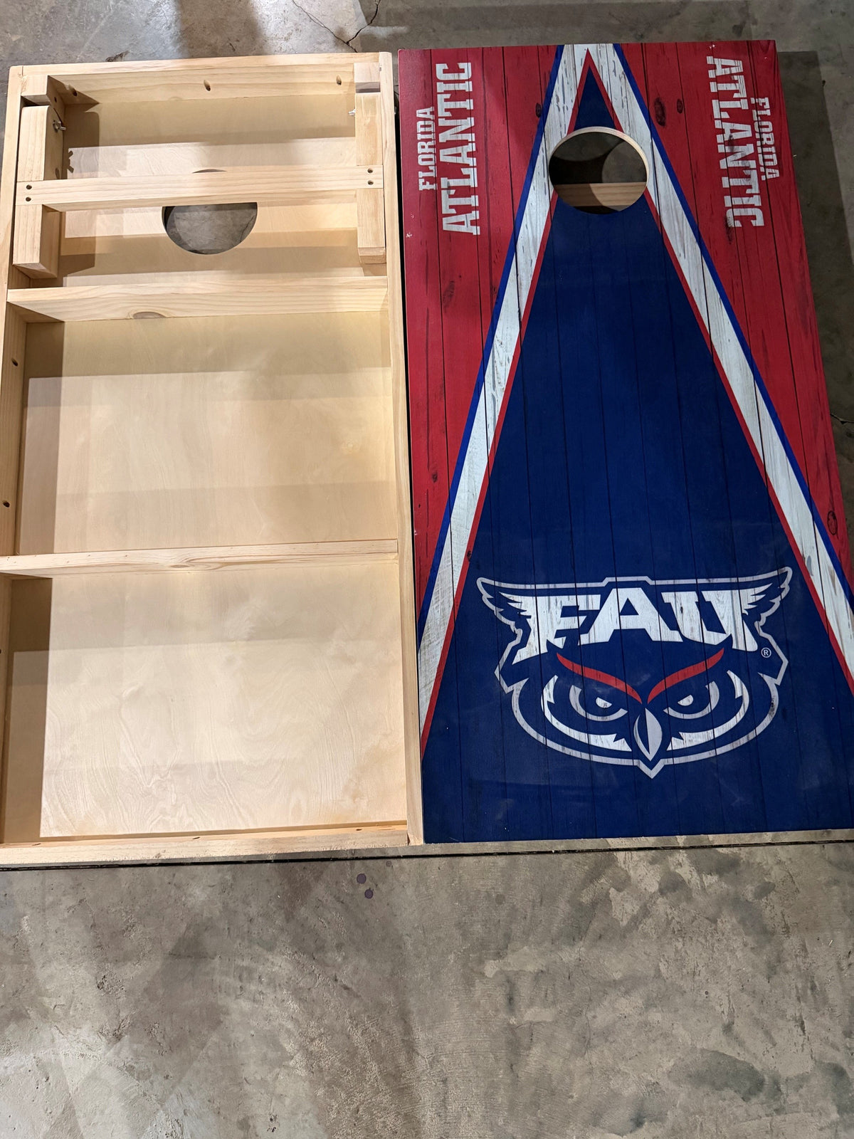 Scratch & Dent - Florida Atlantic Cornhole Boards