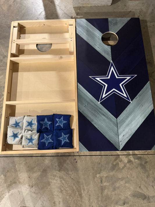Scratch & Dent - Dallas Cowboys #6 Cornhole Boards with Bags