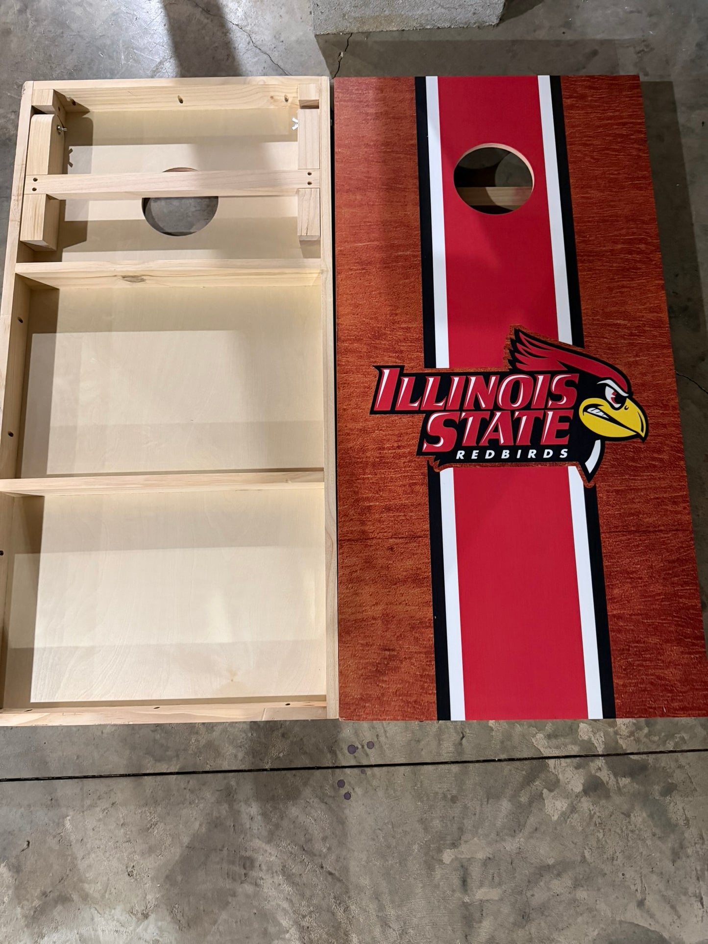 Scratch & Dent - Illinois State #3 Cornhole Boards