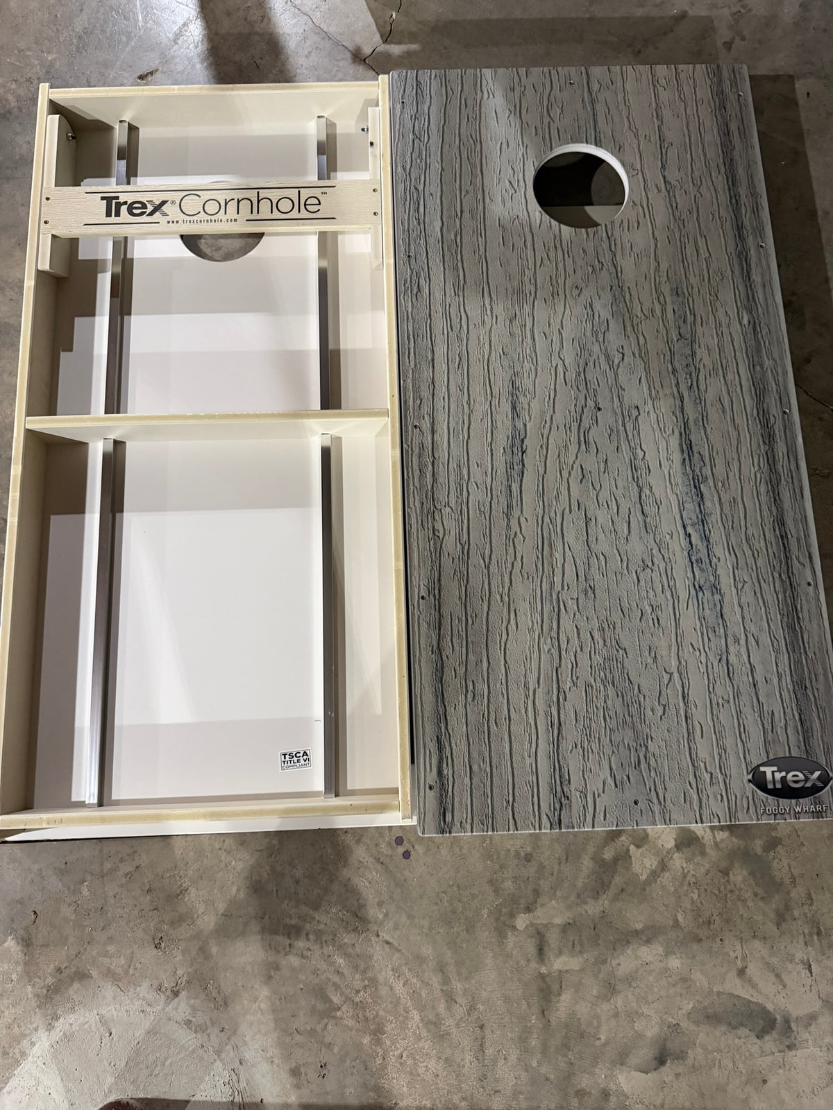 Scratch & Dent - Foggy Wharf All-Weather Cornhole Boards