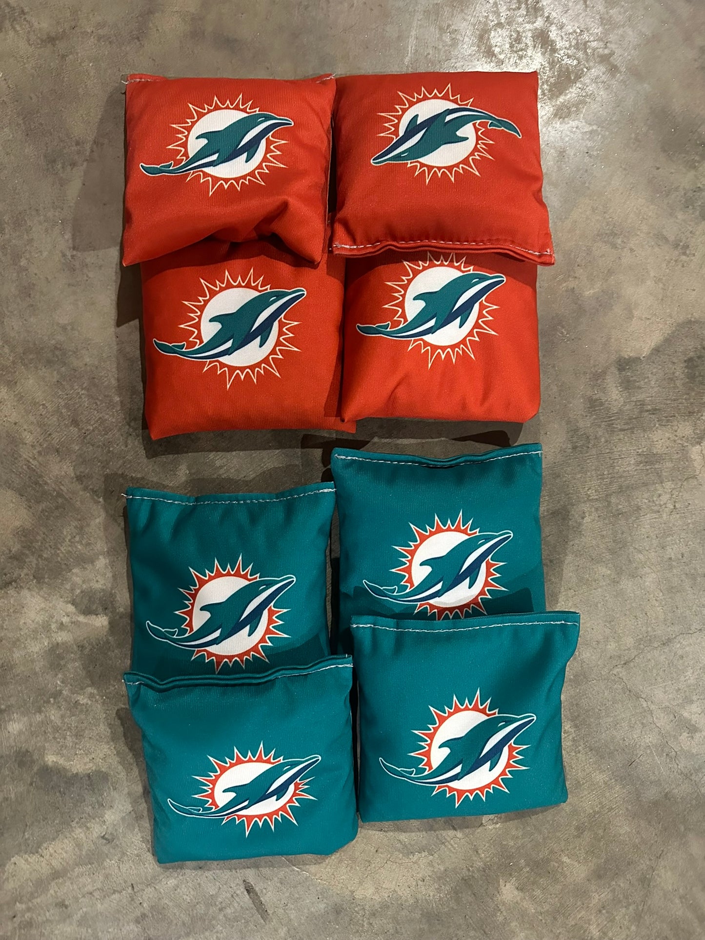 Scratch & Dent - Miami Dolphins Corn Filled Bags