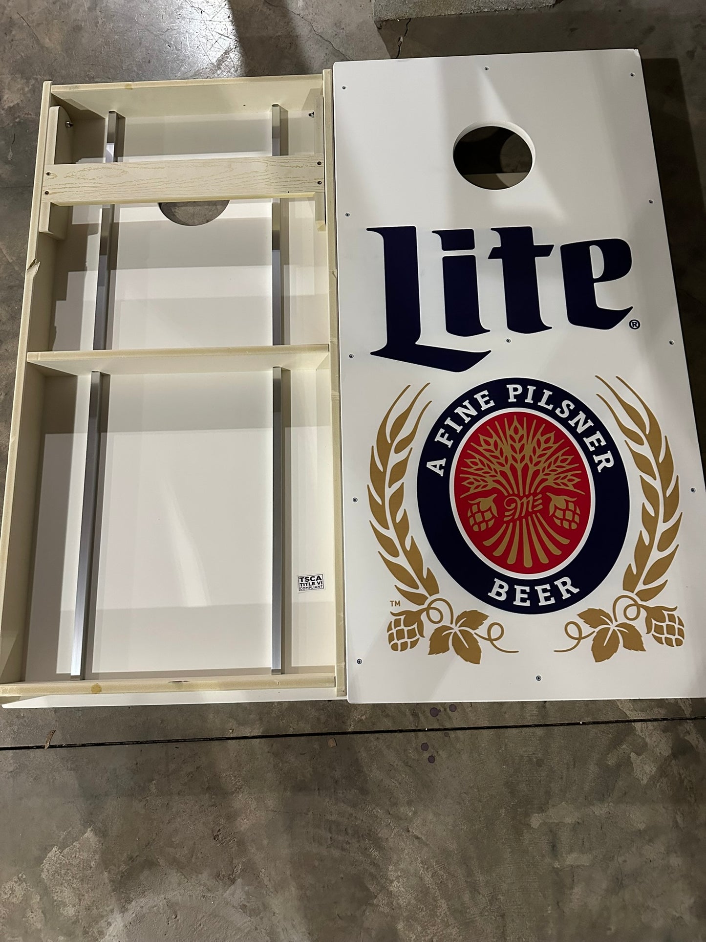Scratch & Dent - Miller Lite All-Weather Cornhole Boards