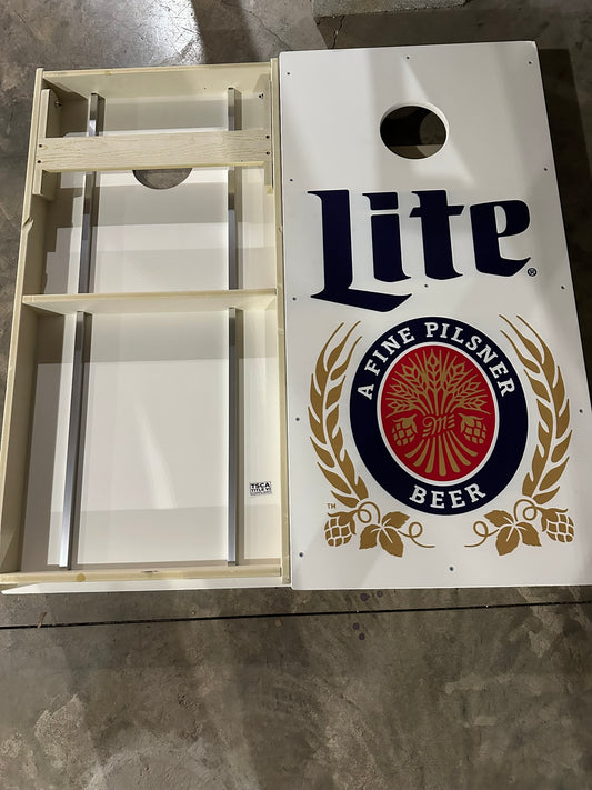 Scratch & Dent - Miller Lite All-Weather Cornhole Boards
