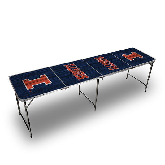 Illinois Illini Navy Tailgate Table