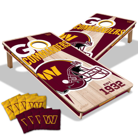 Washington Commanders 2x4 Pro Cornhole Boards