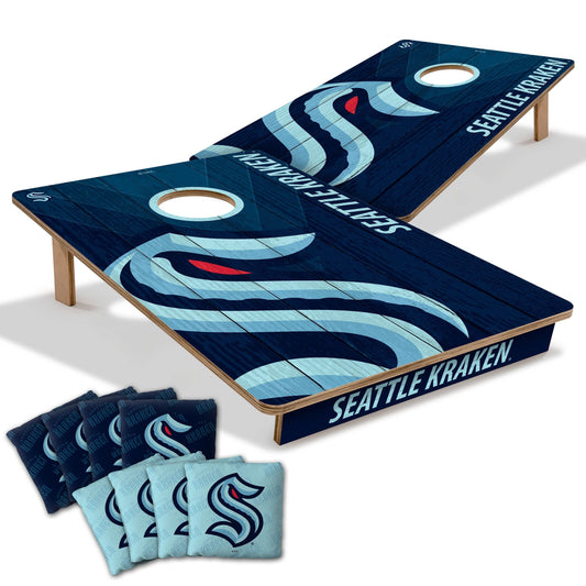 Seattle Kraken 2x3 Tailgate Cornhole Boards