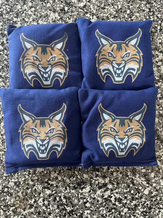Scratch & Dent - Quinnipiac Bobcats Cornhole Bags