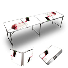 Red Wine Beer Pong Table
