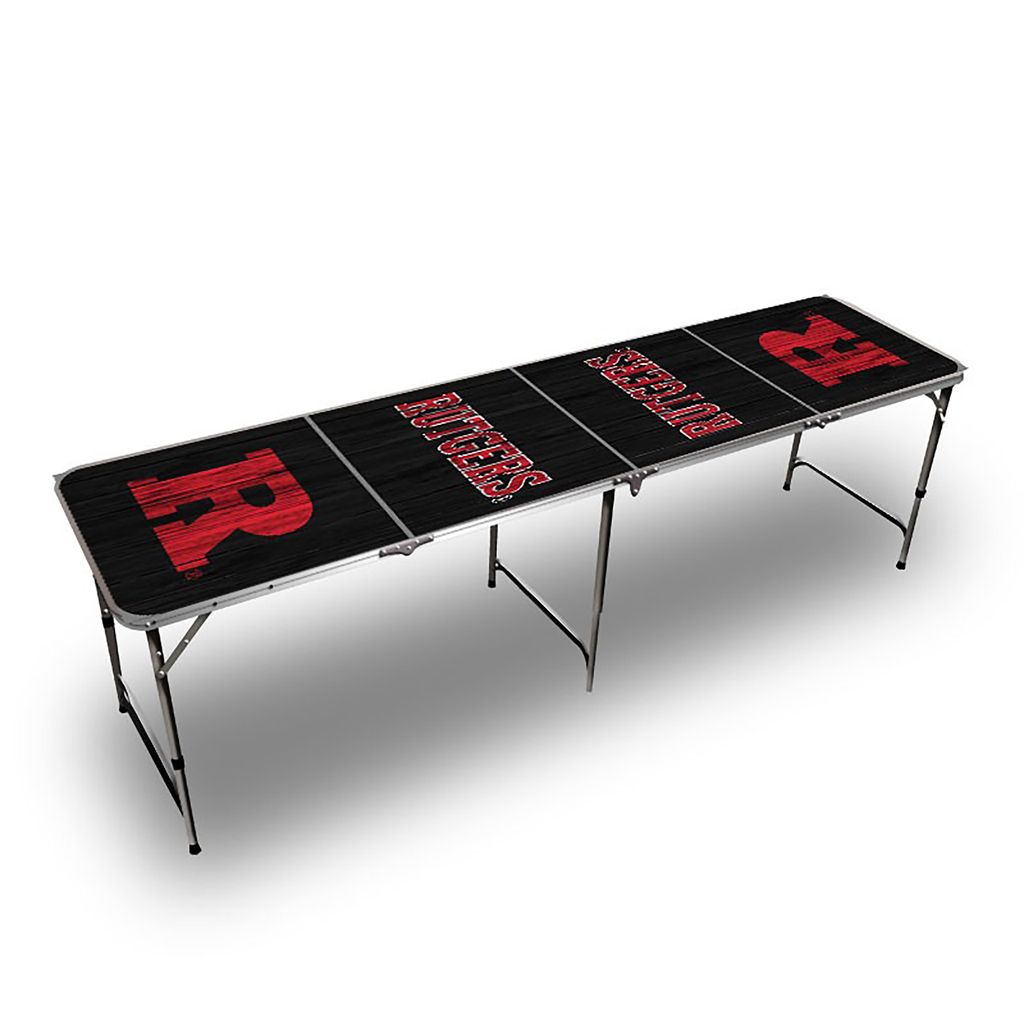Rutgers Scarlet Knights Black Tailgate Table