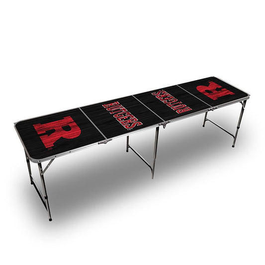 Rutgers Scarlet Knights Black Tailgate Table