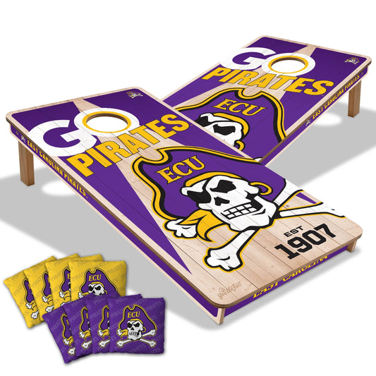 East Carolina Pirates 2x4 Pro Cornhole Boards