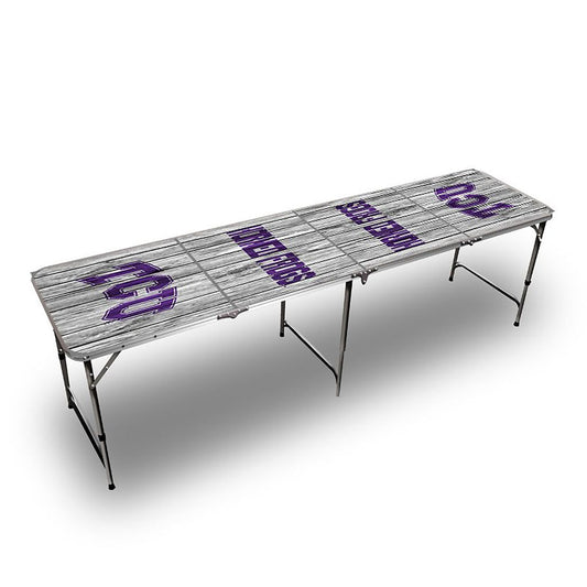 TCU Horned Frogs White Tailgate Table