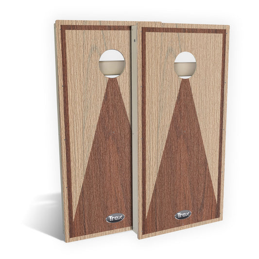 Trex Carmel Hatteras Triangle All-Weather Cornhole Set