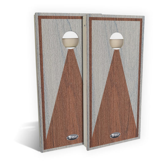 Trex Rainier Hatteras Triangle All-Weather Cornhole Set