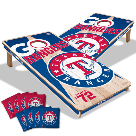 Texas Rangers 2x4 Pro Cornhole Boards