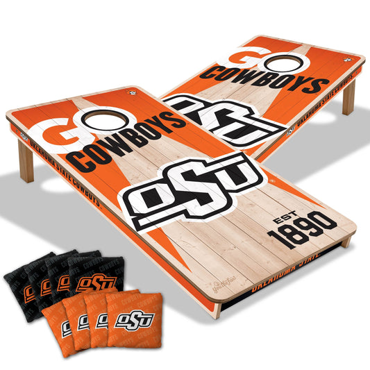 Oklahoma State Cowboys 2x4 Pro Cornhole Boards