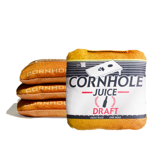 Cornhole Juice Orange Cornhole Bags