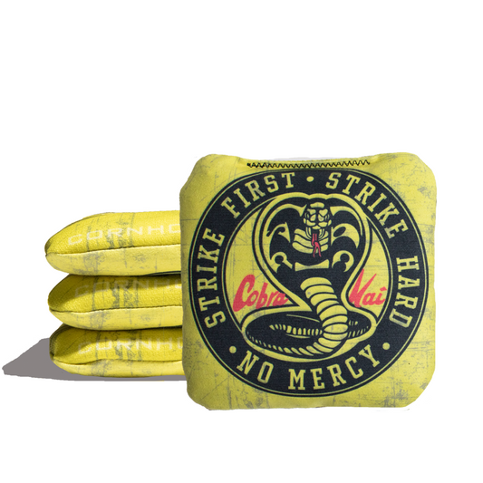 Cobra Yellow Cornhole Bags
