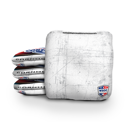 Simple White Cornhole Bags